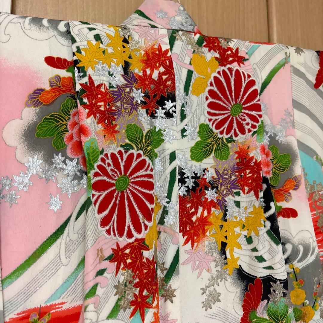 アンティーク着物　七五三着物　３歳着物