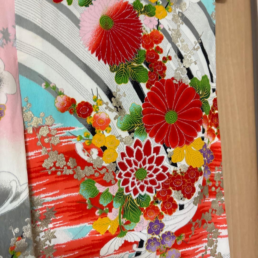 アンティーク着物　七五三着物　３歳着物