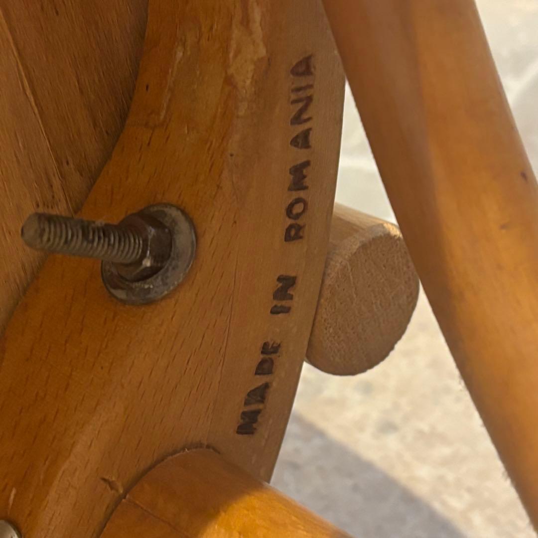 【希少品】ハイスツール　デンマーク製　ベントウッドチェア　曲木　アンティーク