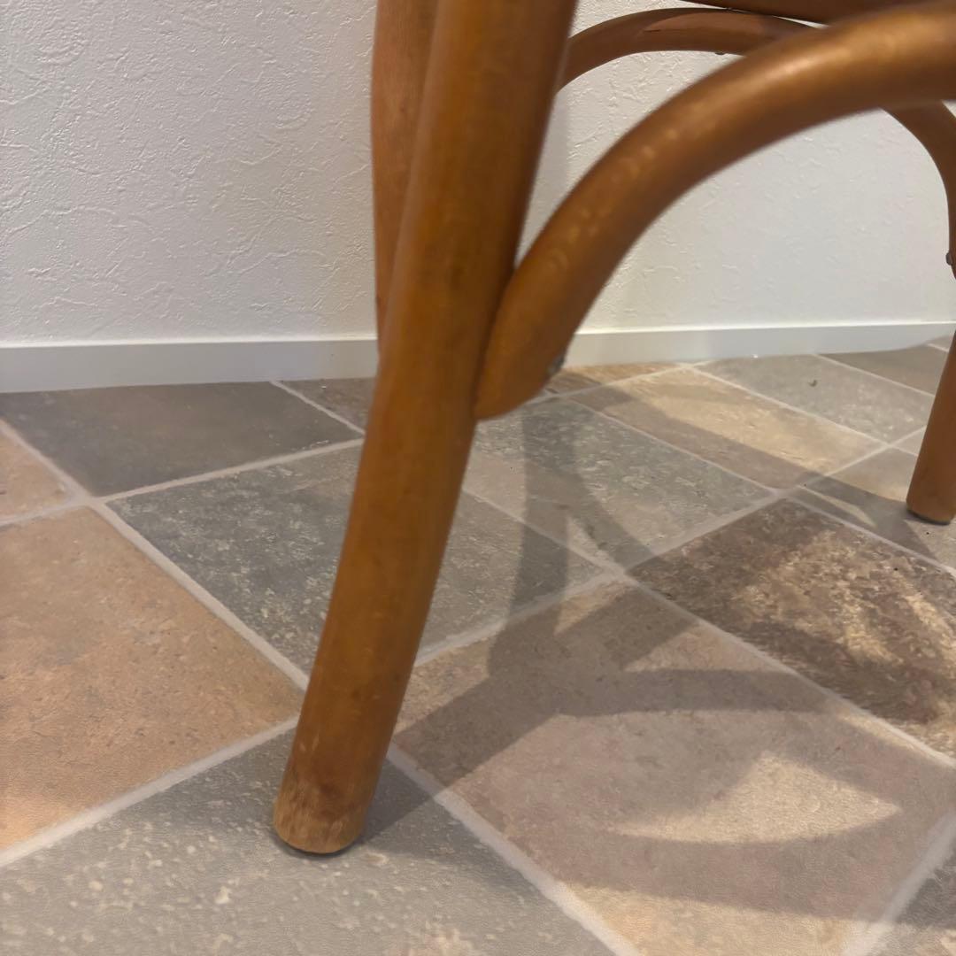 【希少品】ハイスツール　デンマーク製　ベントウッドチェア　曲木　アンティーク