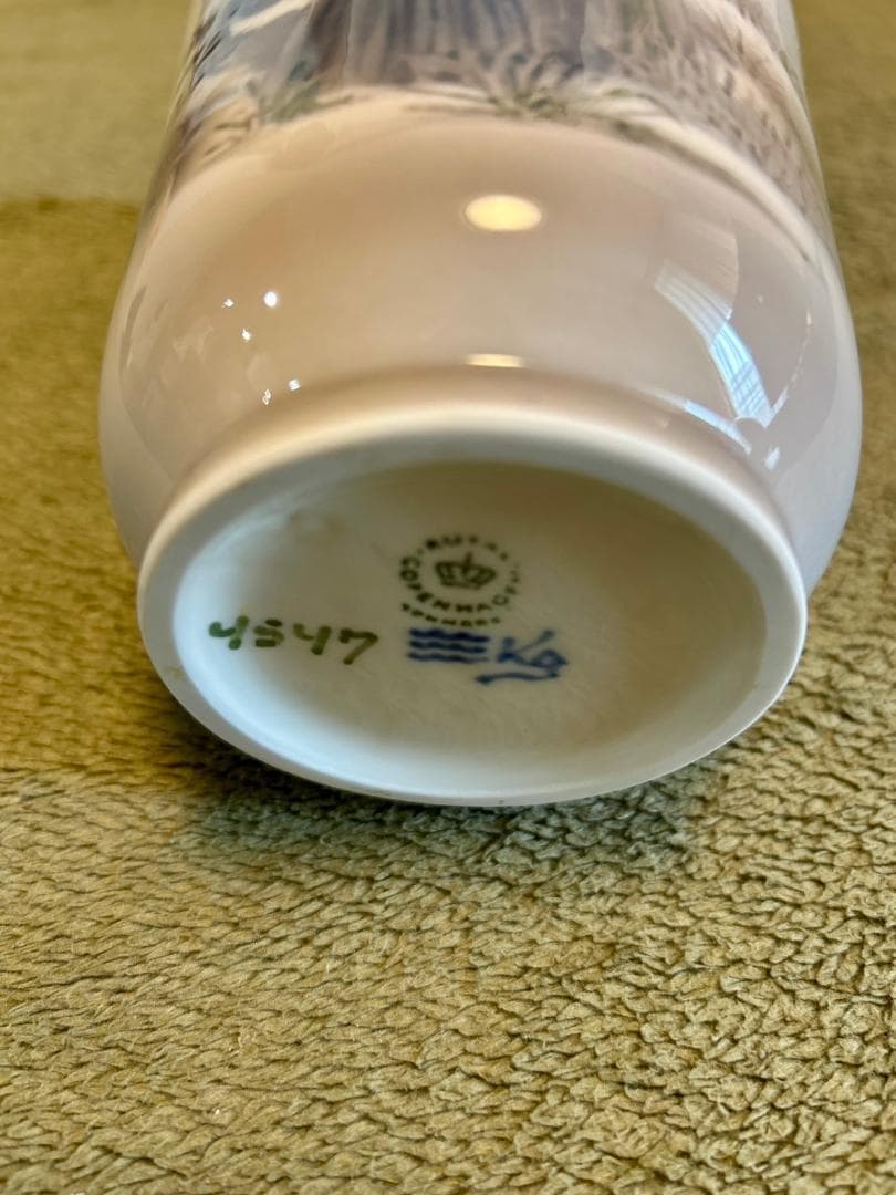 ロイヤルコペンハーゲン ヴィンテージ 花瓶 母と娘