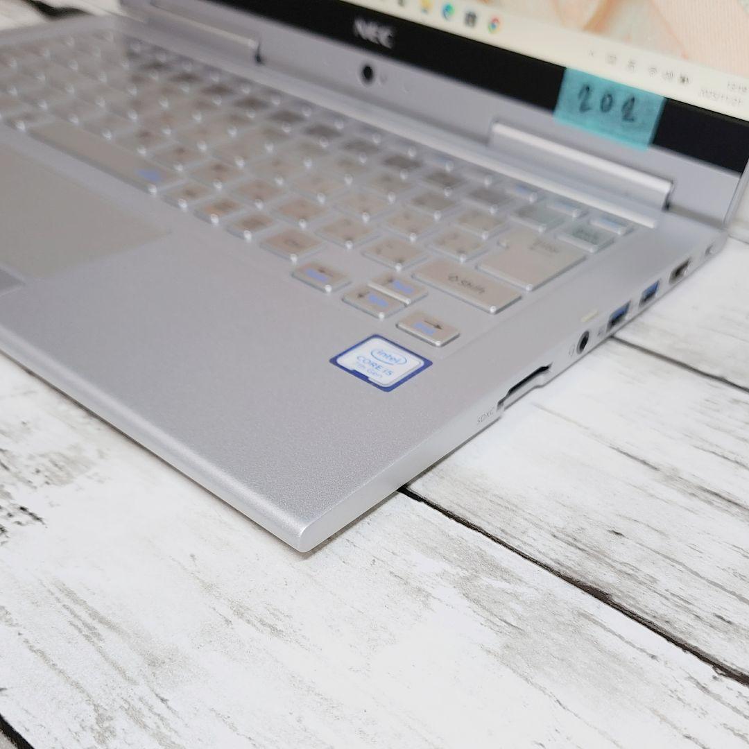 タッチパネルで操作OK♪NEC タブレットPC Core i5 SSD カメラ付