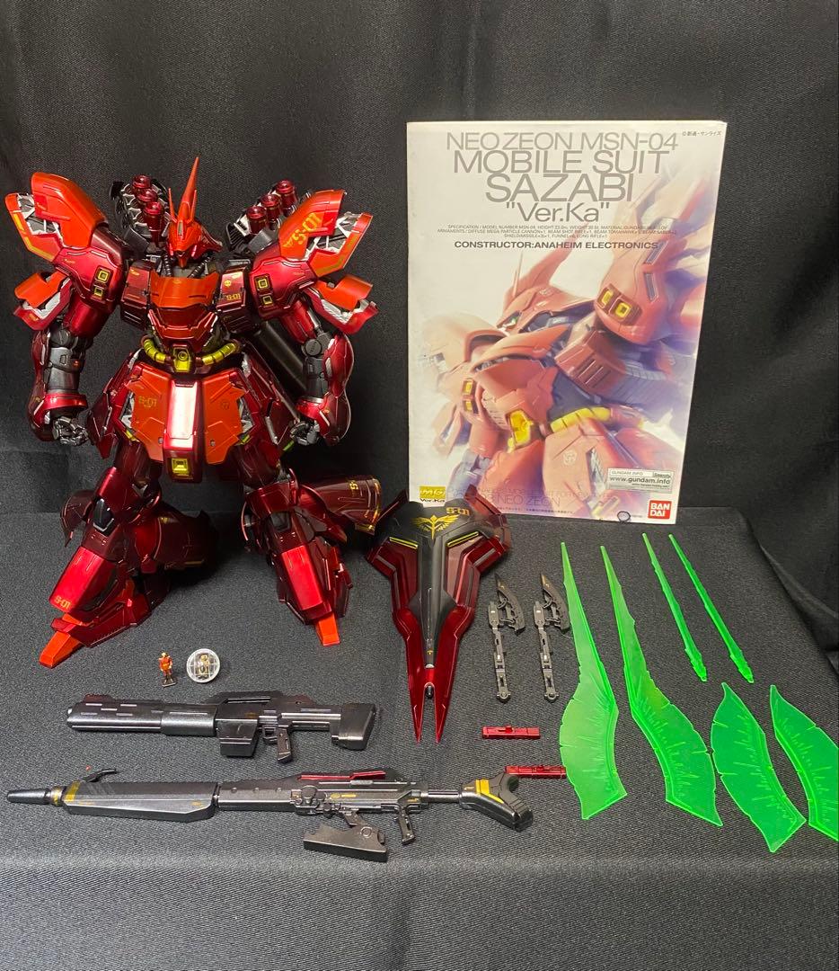 【ガンプラ完成品】　MG サザビーVer.Ka