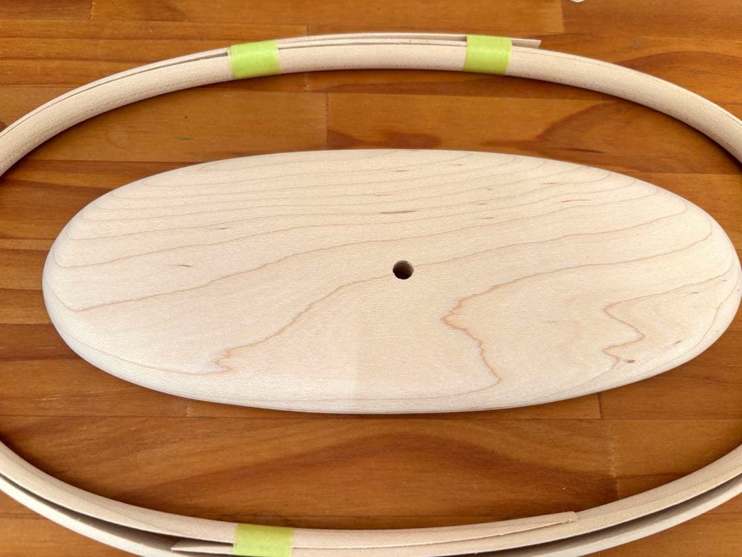 ナンタケットバスケット　バントレイ12×6インチ材料一式