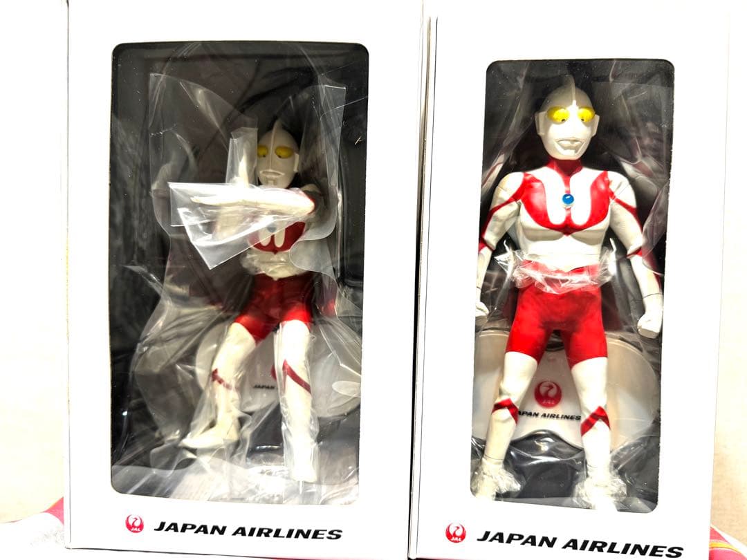 JAL.ウルトラマン コラボ フィギュア 2体セット