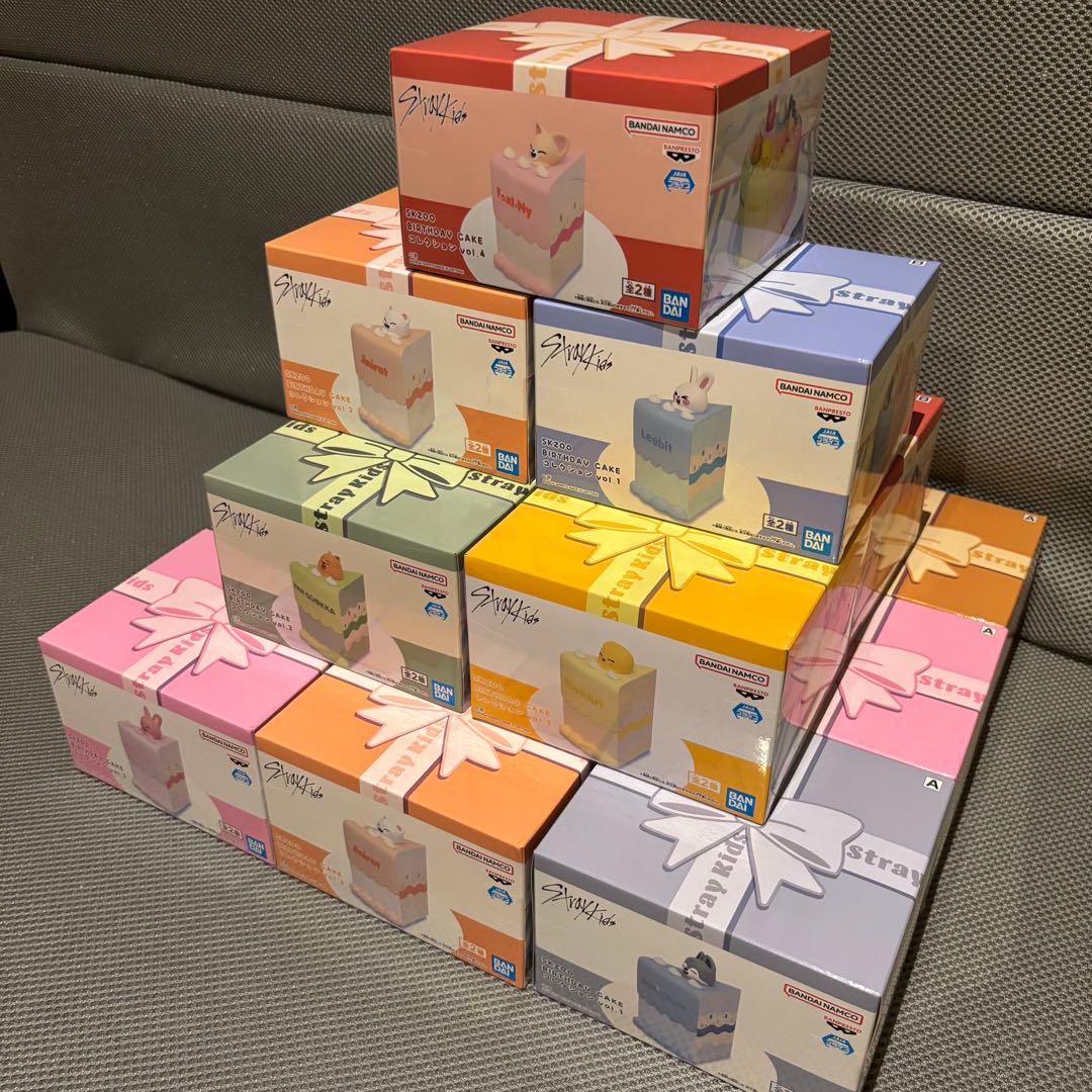 SKZOO BIRTHDAY CAKE コレクション 全８種コンプリート２セット
