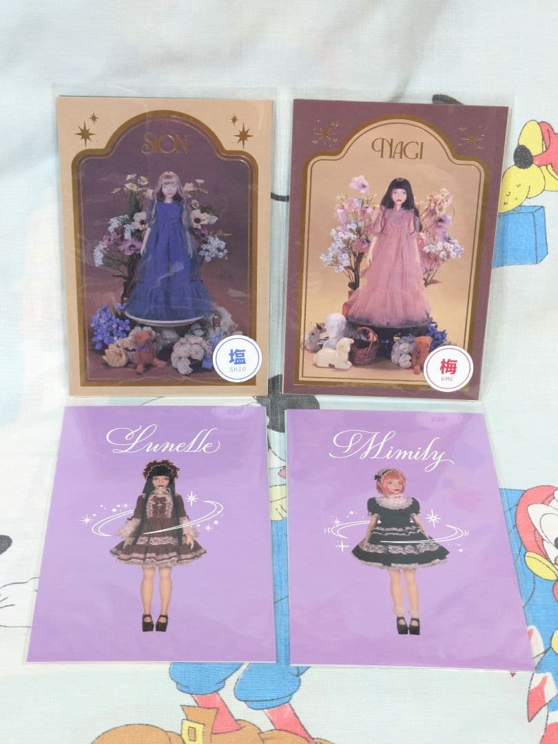 オダニミユキ ポストカード VINYL チェリー 人形 小谷美幸 個展