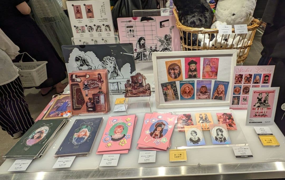 オダニミユキ ポストカード VINYL チェリー 人形 小谷美幸 個展