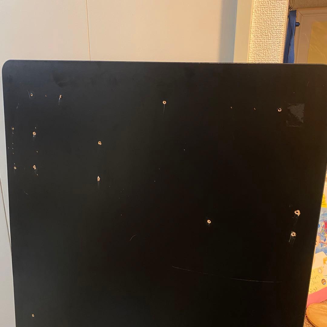 【手渡し可】フレキシスポット　140cm×70cm 天板　ブラック デスク