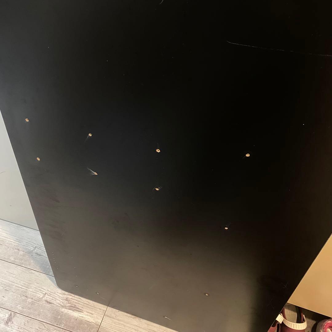 【手渡し可】フレキシスポット　140cm×70cm 天板　ブラック デスク