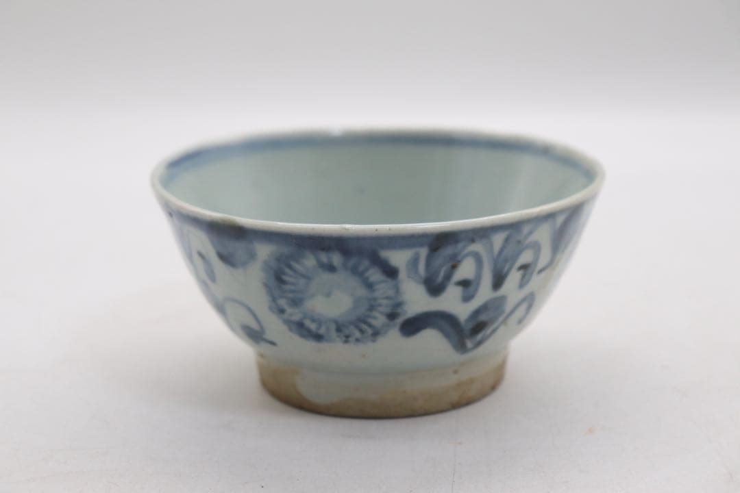 中国　明時代　染付　お碗2点　アンティーク　送料込み250827