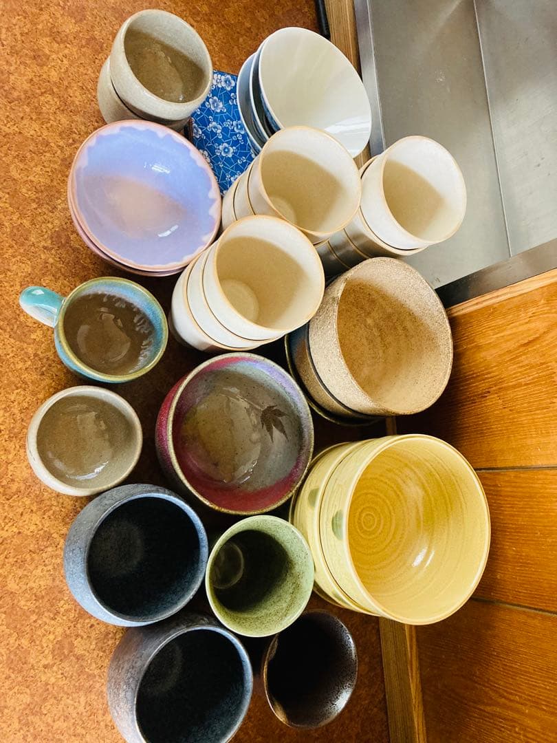 食器　グラス　セット　萩焼入り