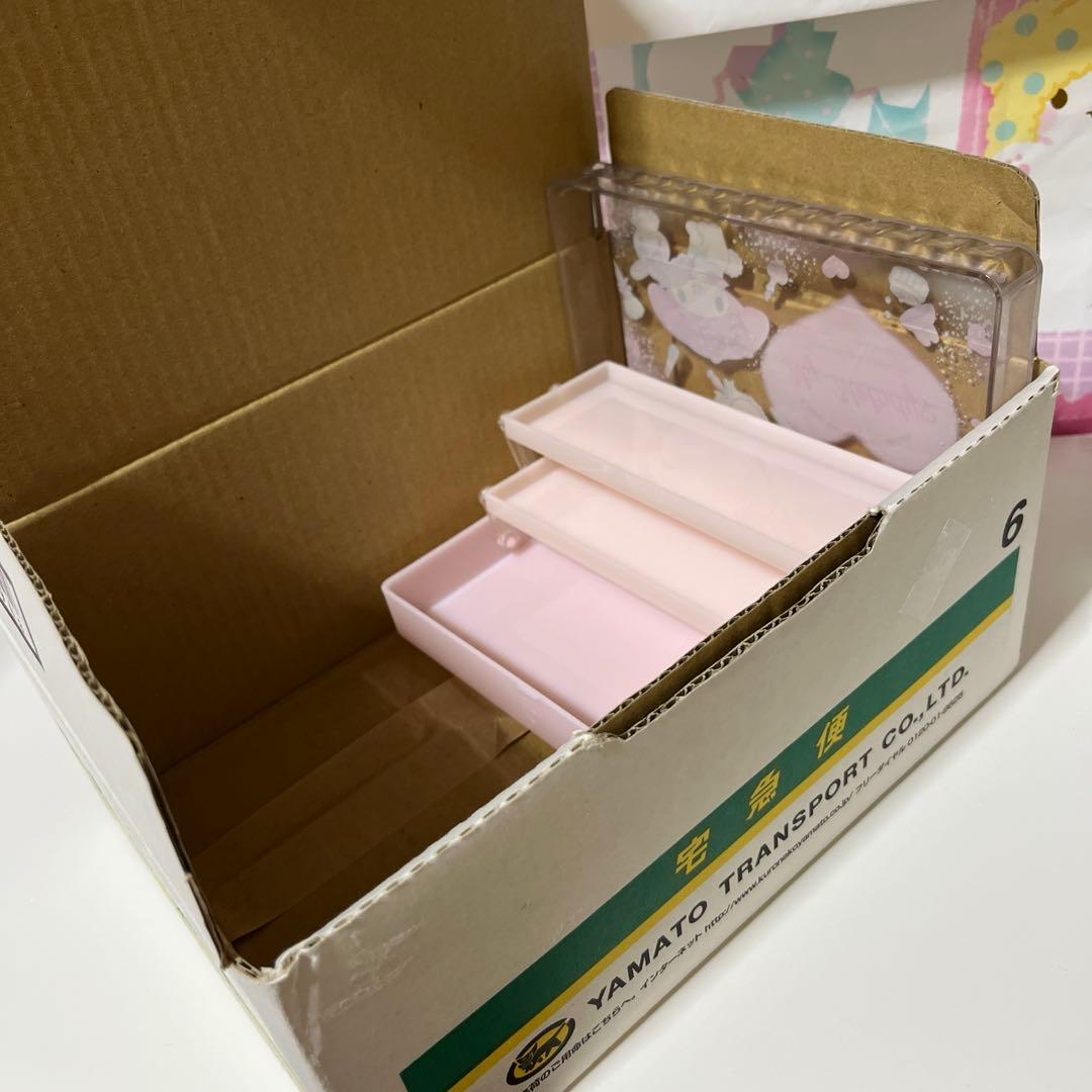 マイメロディ 3段ケース キャンディキャビネット