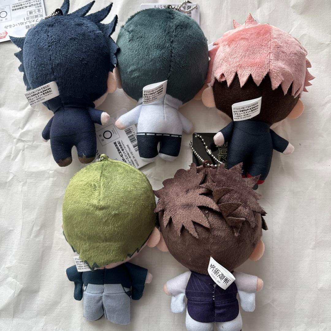 呪術廻戦 デフォルメぬいぐるみ 死滅回遊 コンプリートセット