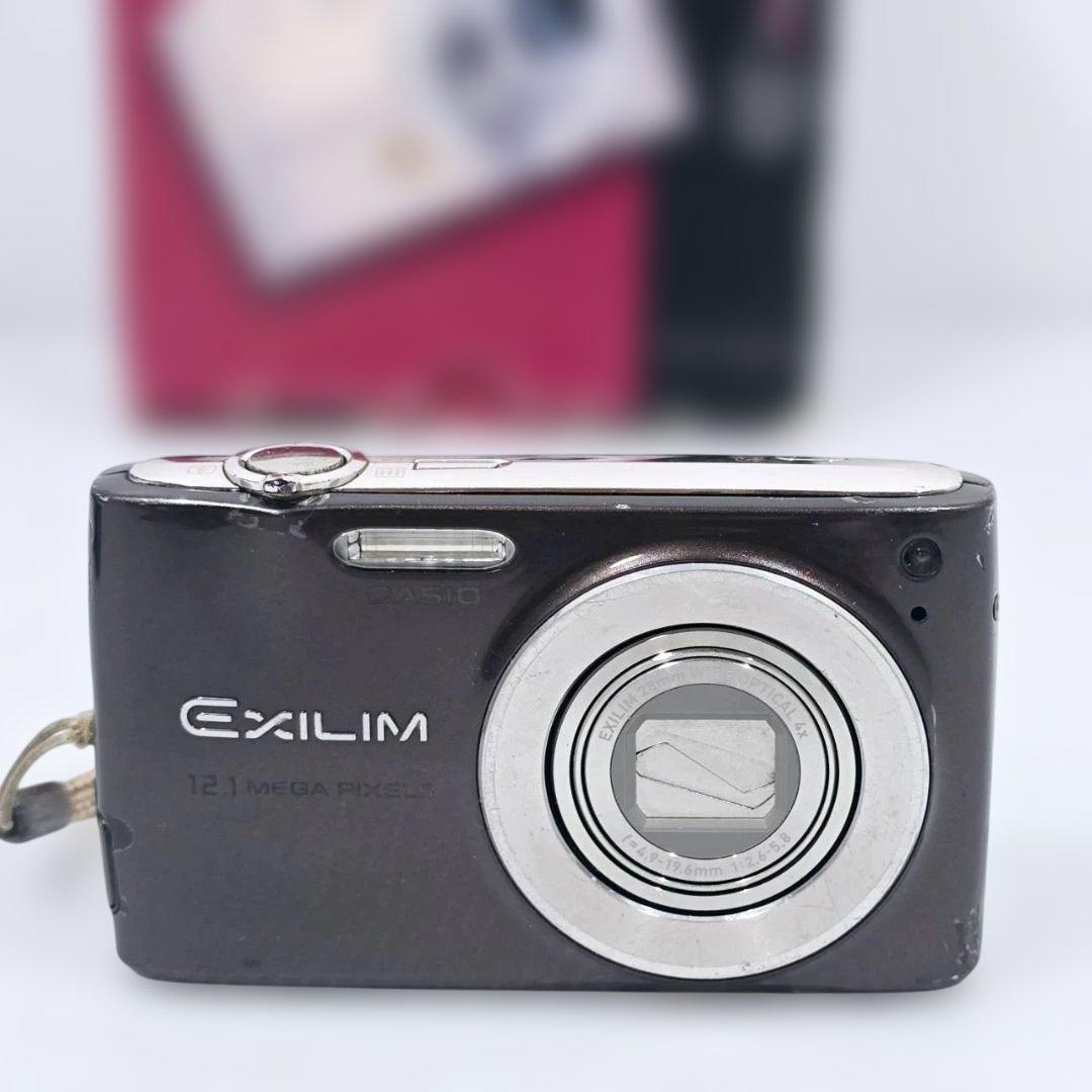 CASIO EXILIM EX-Z400 ブラウン コンパクトデジタルカメラ