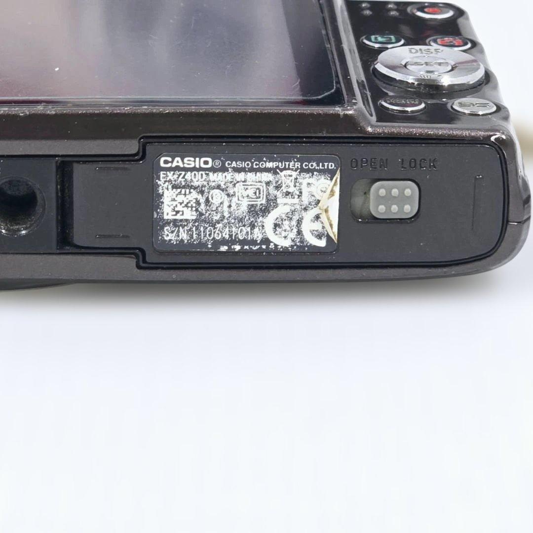 CASIO EXILIM EX-Z400 ブラウン コンパクトデジタルカメラ