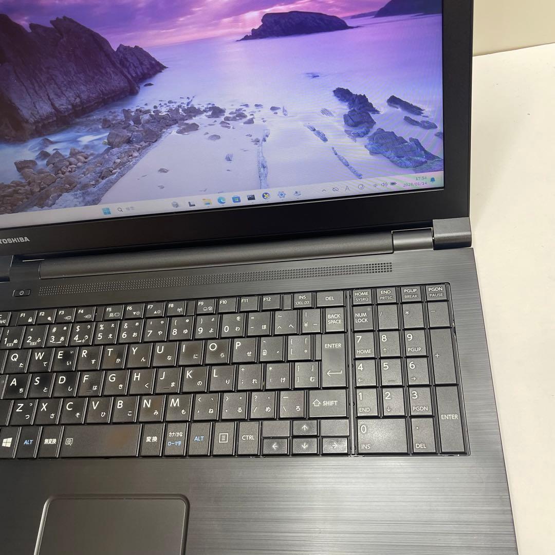 #805 東芝 Dynabook B65/M i3-8130U 8GB 256G