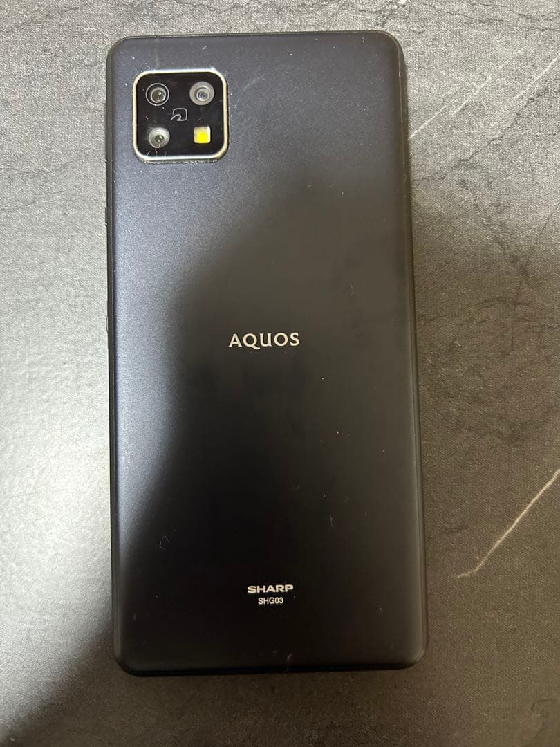 AQUOS sense5G SHG03 UQ ブラック