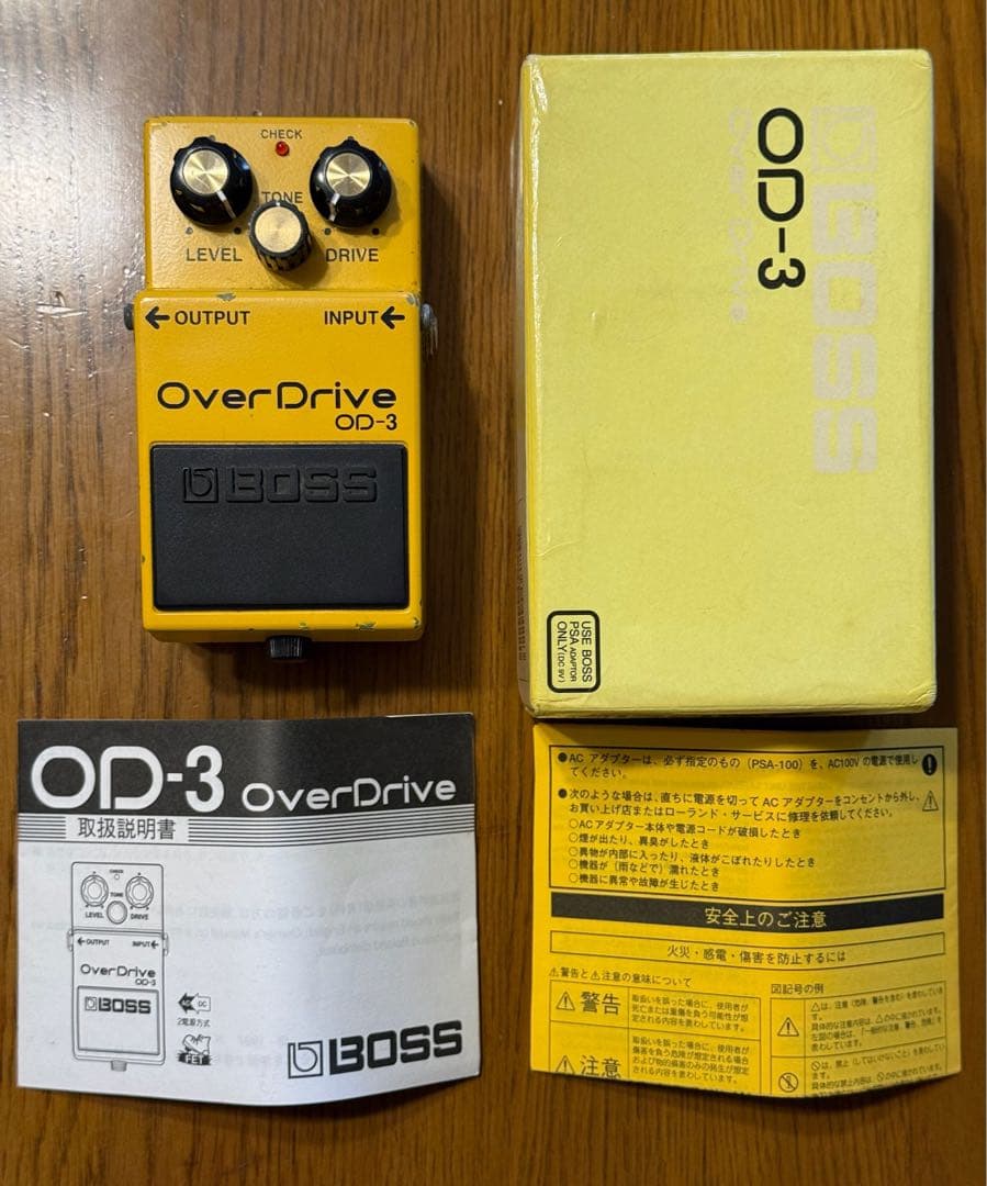 BOSS OD-3 OverDrive 台湾製