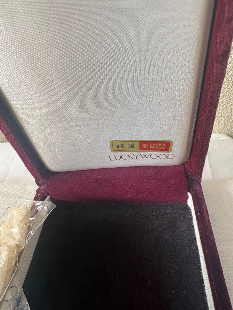 ラッキーウッド　純銀950 パリ スプーン　フォークセット