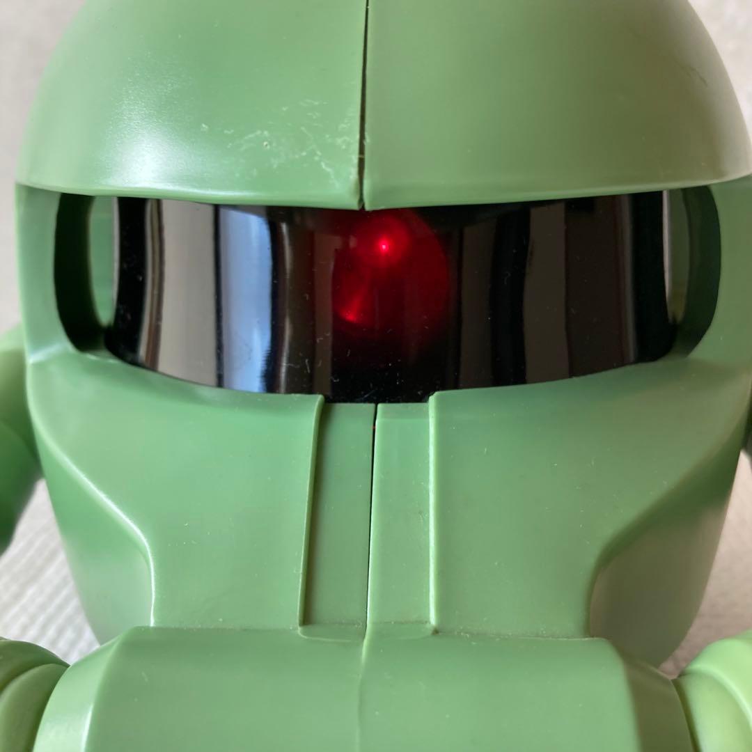 TS70 ガンダム ザクII ヘッドディスプレイ モノアイ点灯 駆動音 稼働品