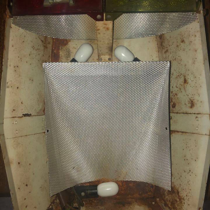 明かり　灯火　電気　インテリア　パブミラー　ロック喫茶　プールバー　USED