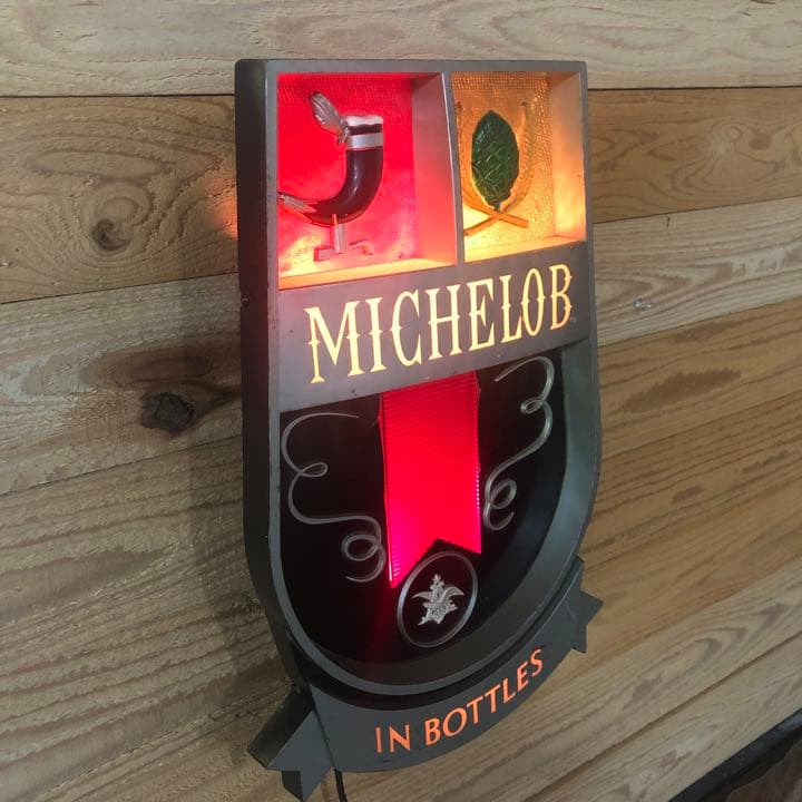 明かり　灯火　電気　インテリア　パブミラー　ロック喫茶　プールバー　USED