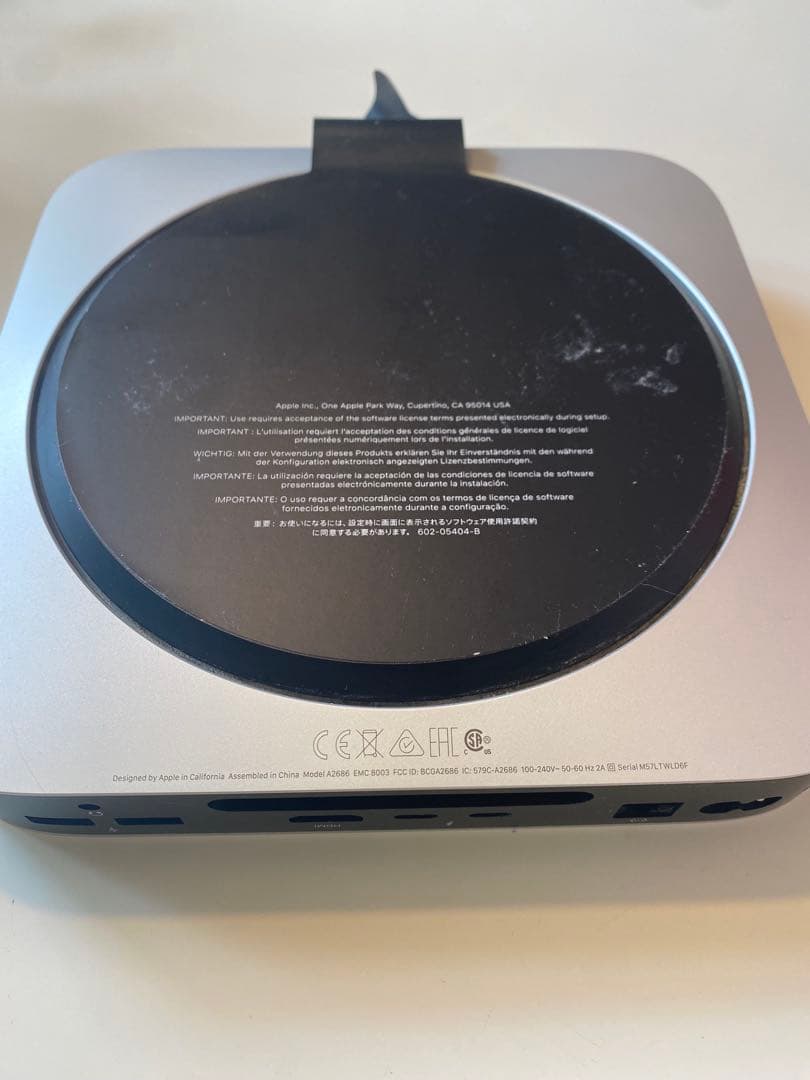 Apple Mac mini M2 8GB/256GB 美品 初期化済　即使用可