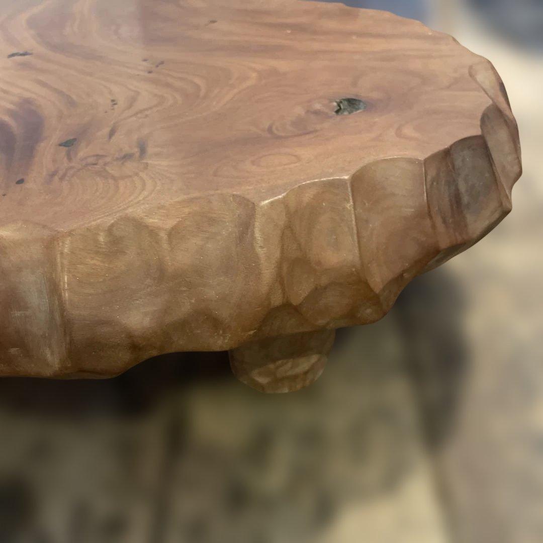 花瓶台　天然木　花台　フラワースタンド　インテリア　年代物　和風　家具