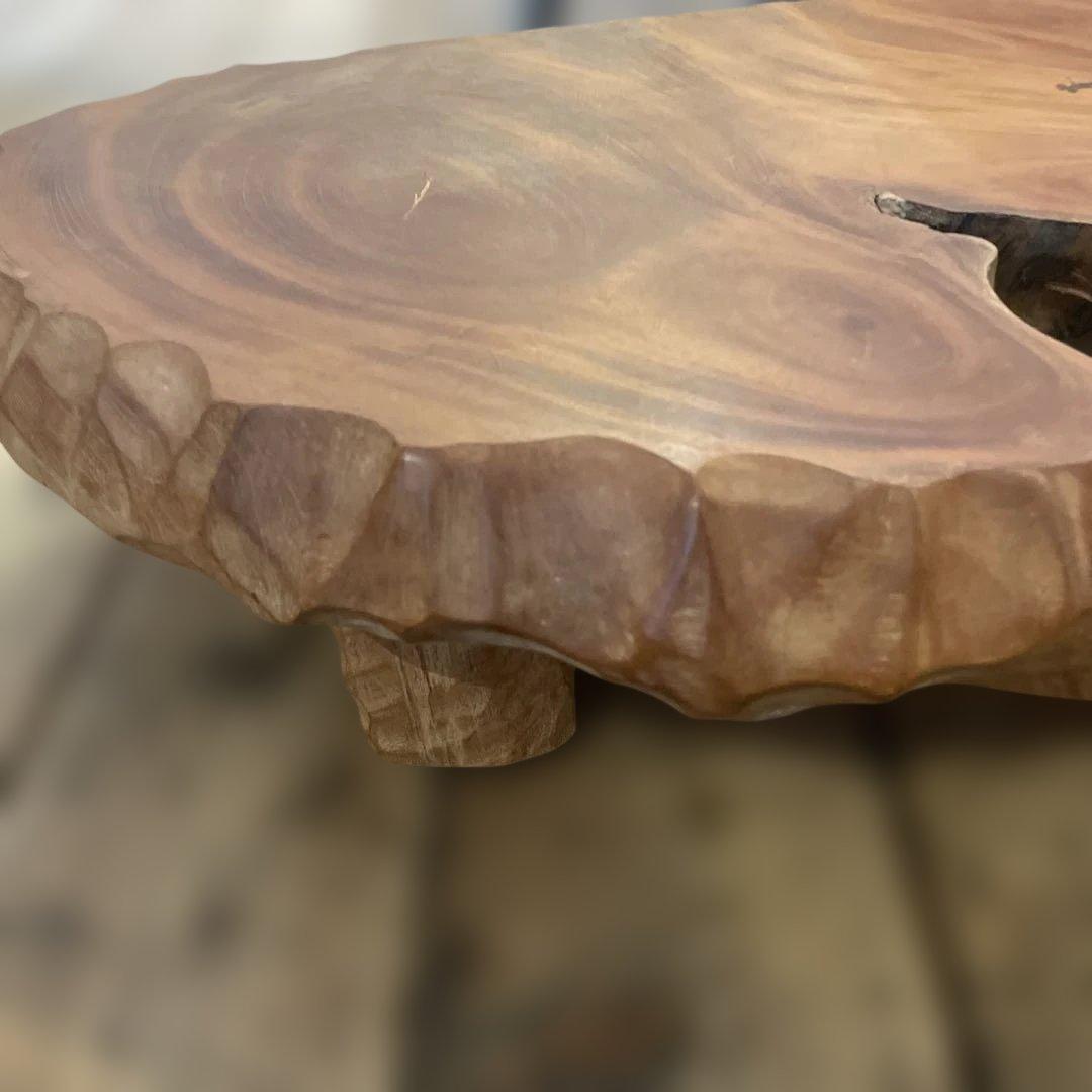 花瓶台　天然木　花台　フラワースタンド　インテリア　年代物　和風　家具