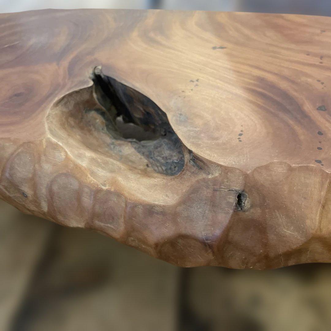 花瓶台　天然木　花台　フラワースタンド　インテリア　年代物　和風　家具