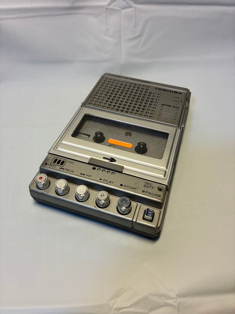 動作品　東芝　カセットレコーダー　kt-1050 ACTAS カセットプレーヤー