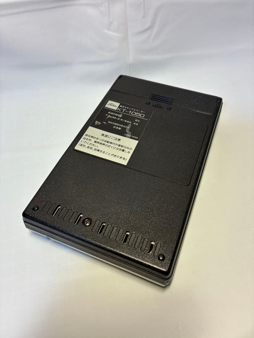 動作品　東芝　カセットレコーダー　kt-1050 ACTAS カセットプレーヤー