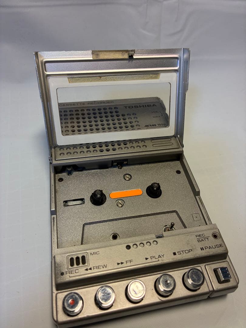 動作品　東芝　カセットレコーダー　kt-1050 ACTAS カセットプレーヤー