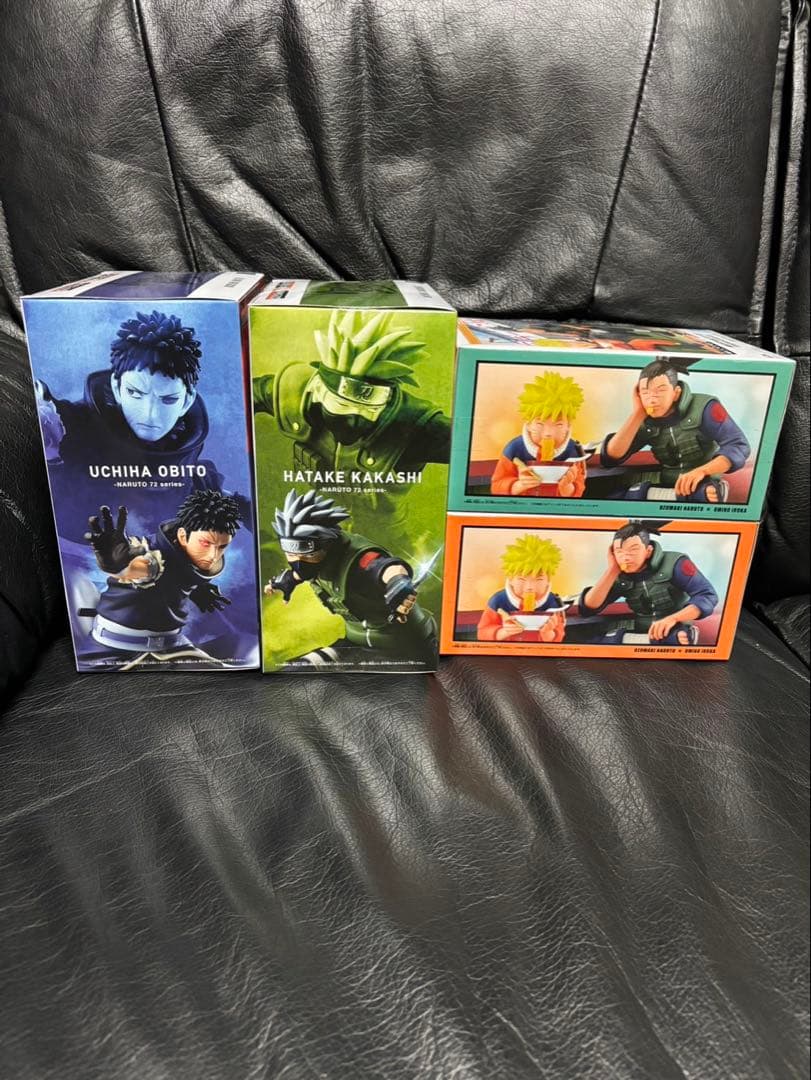 NARUTO ナルト イルカ カカシ オビト フィギュア セット