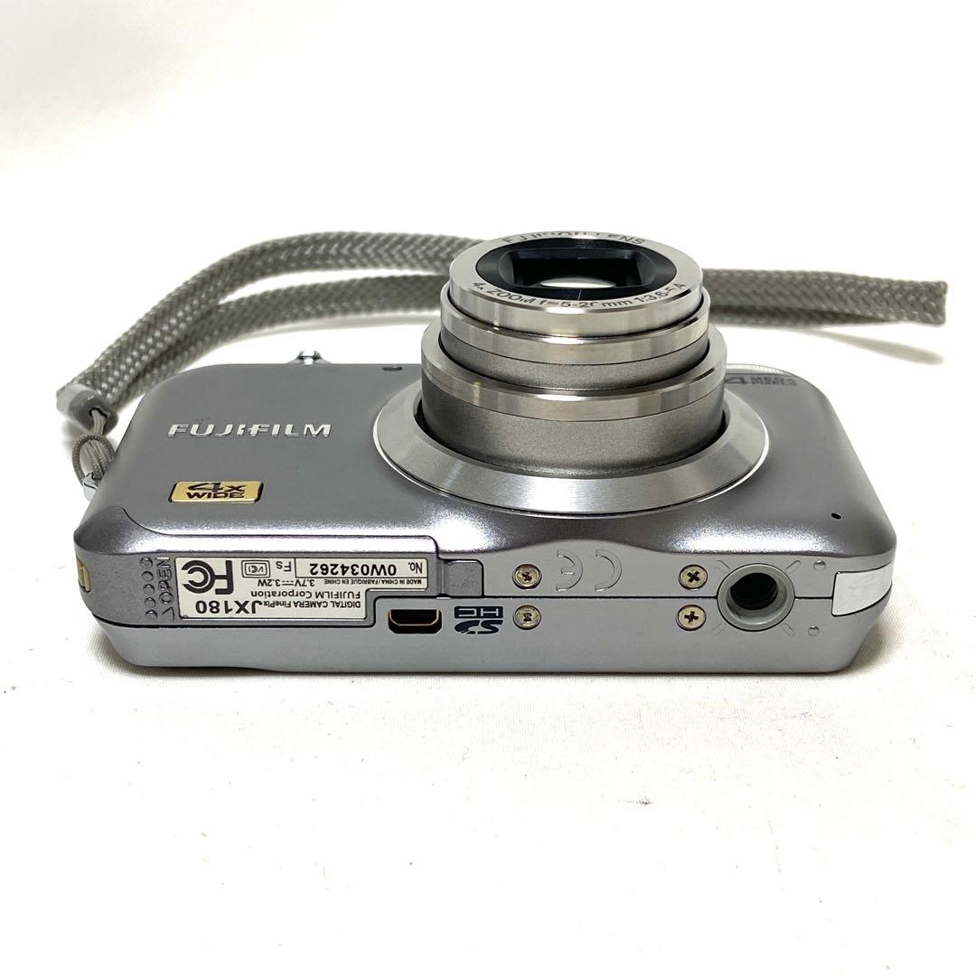FUJIFILM FINEPIX JX180 ファインピックス シルバー カメラ