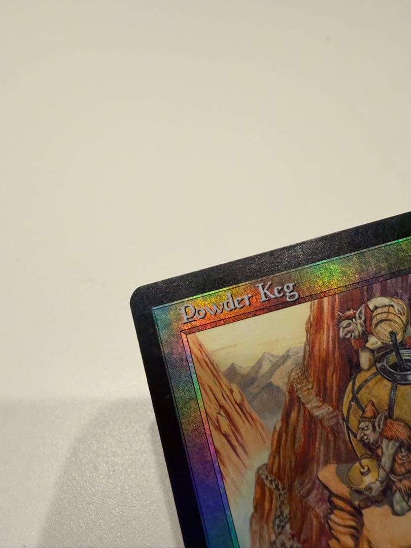 Powder Keg 火薬樽 英語 foil mtg
