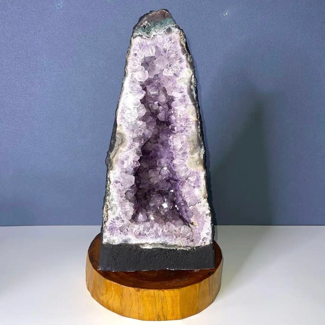 【美品　商品】アメジスト 15KG 紫水晶　アメジストドーム