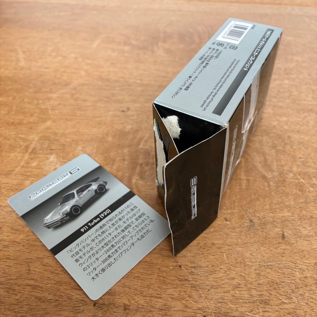 京商64/1ポルシェ911ターボ930箱カード付グランプリホワイト絶版人気