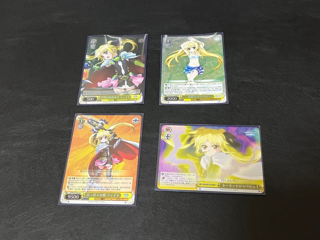 ヴァイスシュヴァルツ リリカルなのは フェイト デッキ おまけ付き