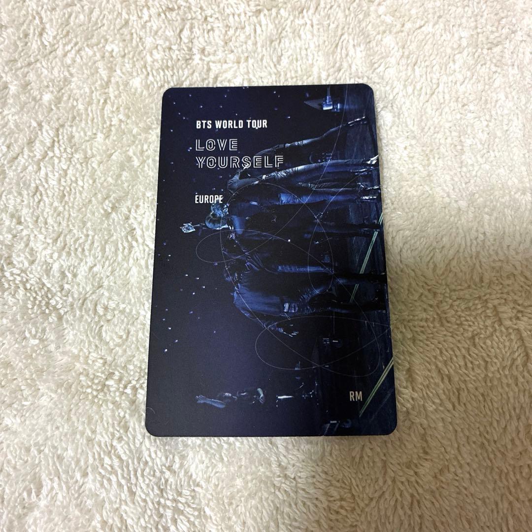 BTS LYS Europe Blu-ray RMトレカ