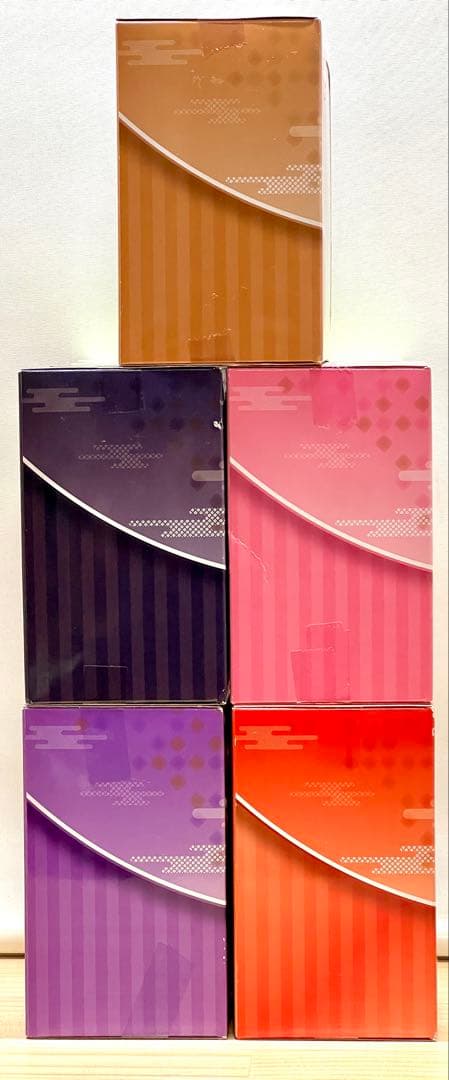 鬼滅の刃　ぽてっと　フィギュア 5点　セット　ナムコ　限定