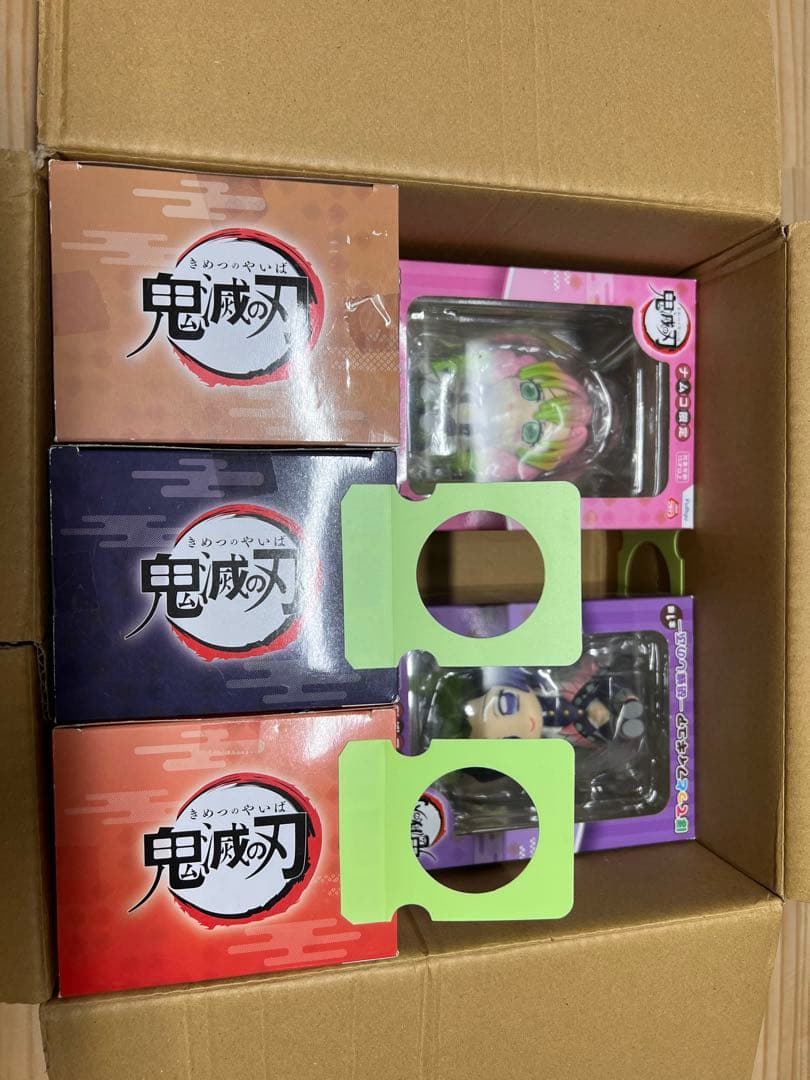 鬼滅の刃　ぽてっと　フィギュア 5点　セット　ナムコ　限定
