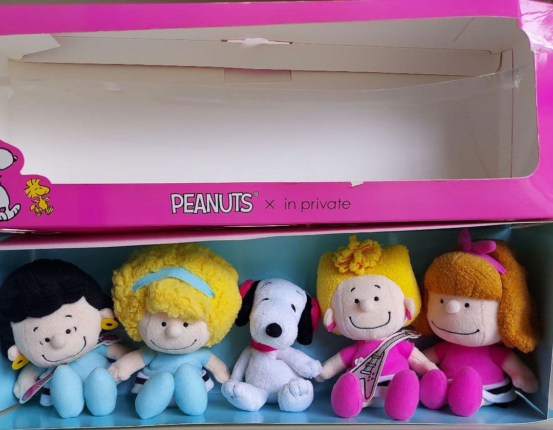 スヌーピー ×インプライベート　限定品　 ぬいぐるみセット PEANUTS
