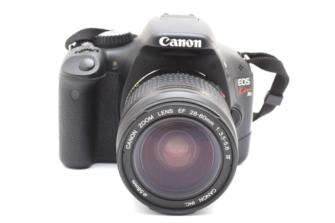 【美品】Canon キャノン EOS Kiss X4 ズームレンズセット