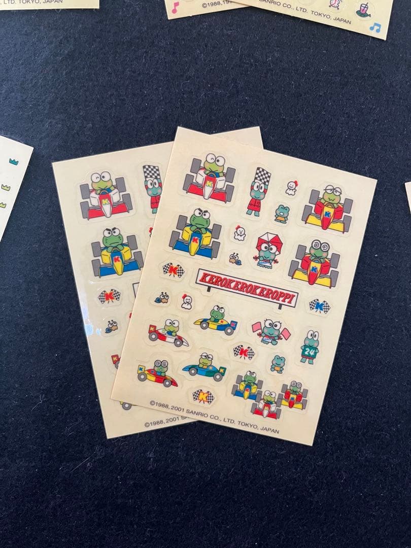 けろけろけろっぴ　クリアシール　15枚セット　平成レトロ　当時物　レア　サンリオ
