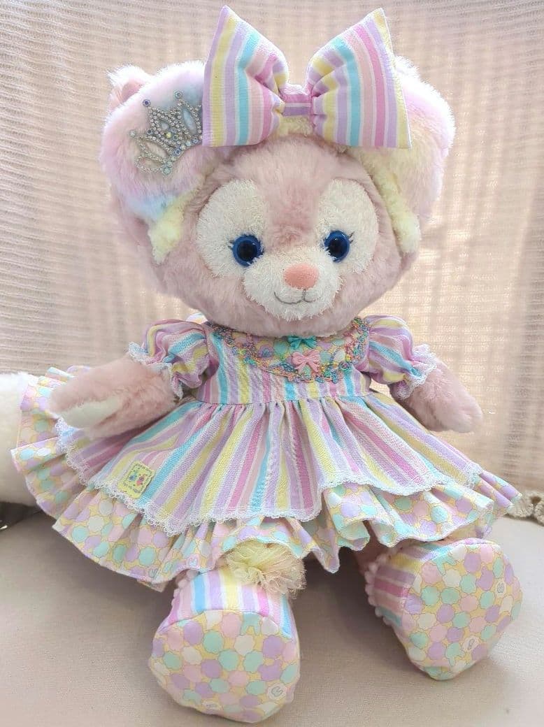 【パステルカラーの虹色ドレス】ハンドメイド