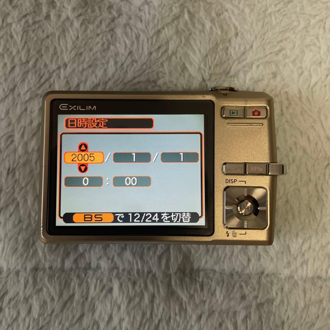 CASIO EX-Z500 ゴールド 5.0メガピクセル