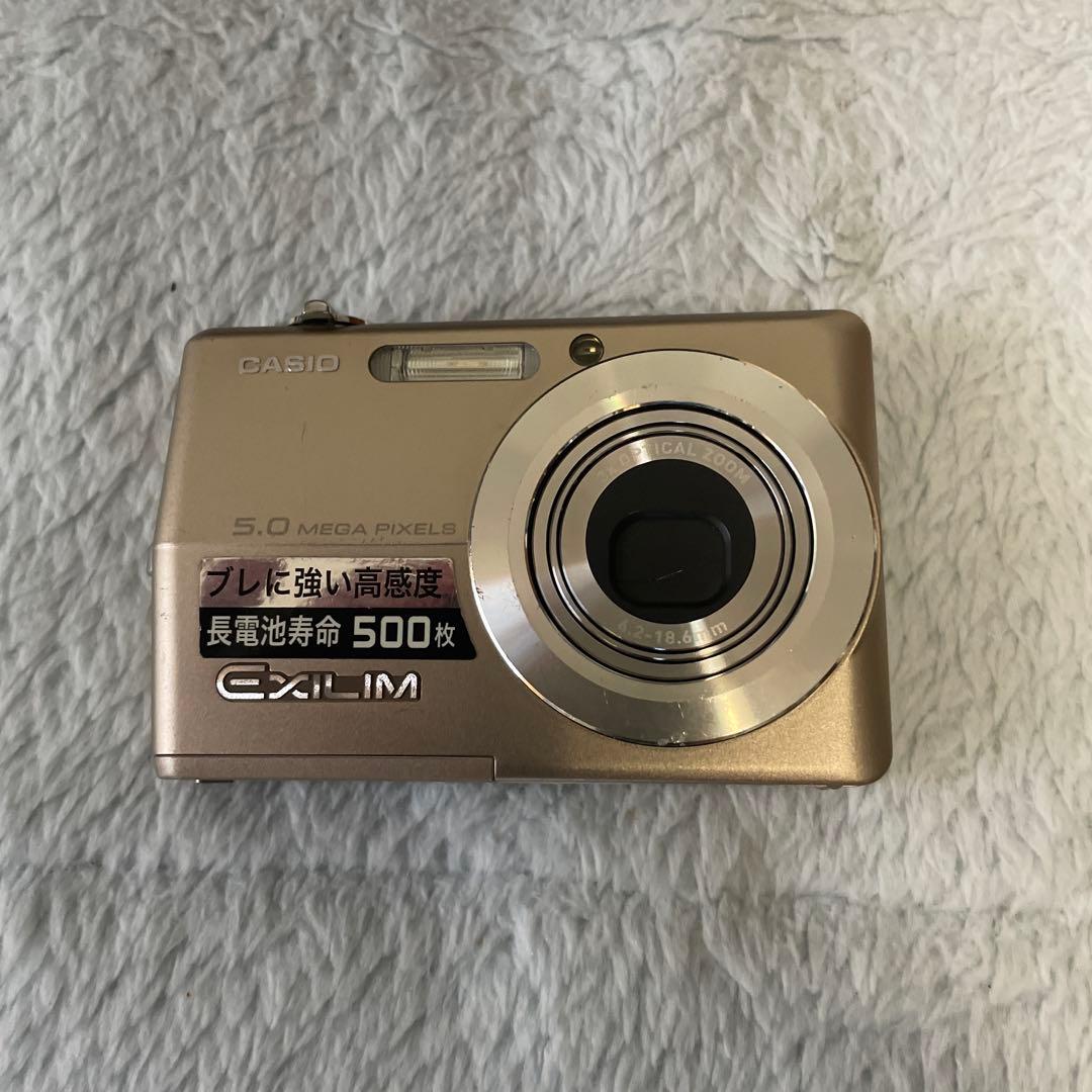 CASIO EX-Z500 ゴールド 5.0メガピクセル