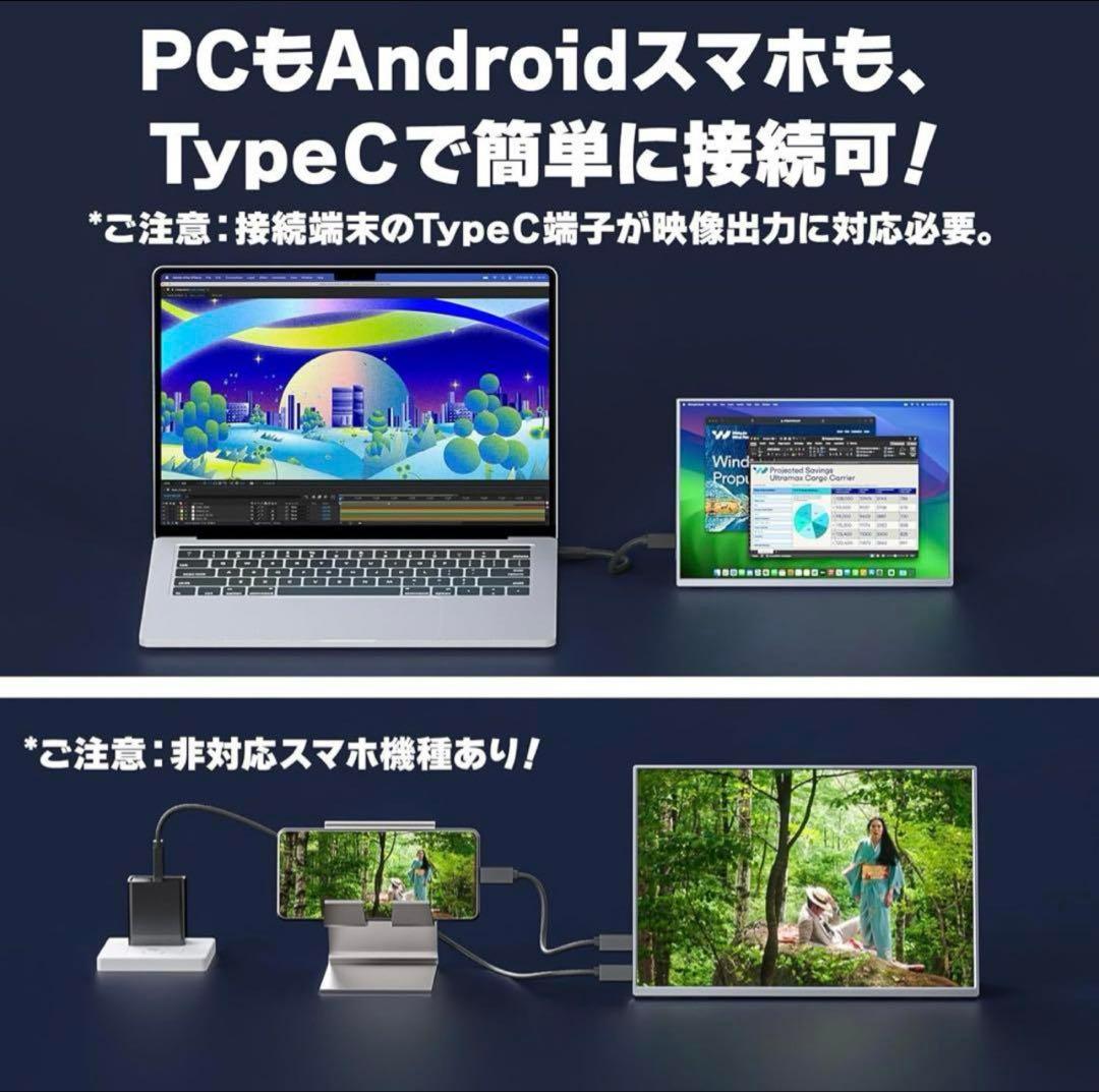 10.5インチ ポータブルモニター/モバイルモニター